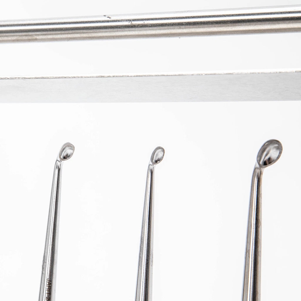 Jarit Surgical 240-192 Orthopedic Angled Cobb Curette Set