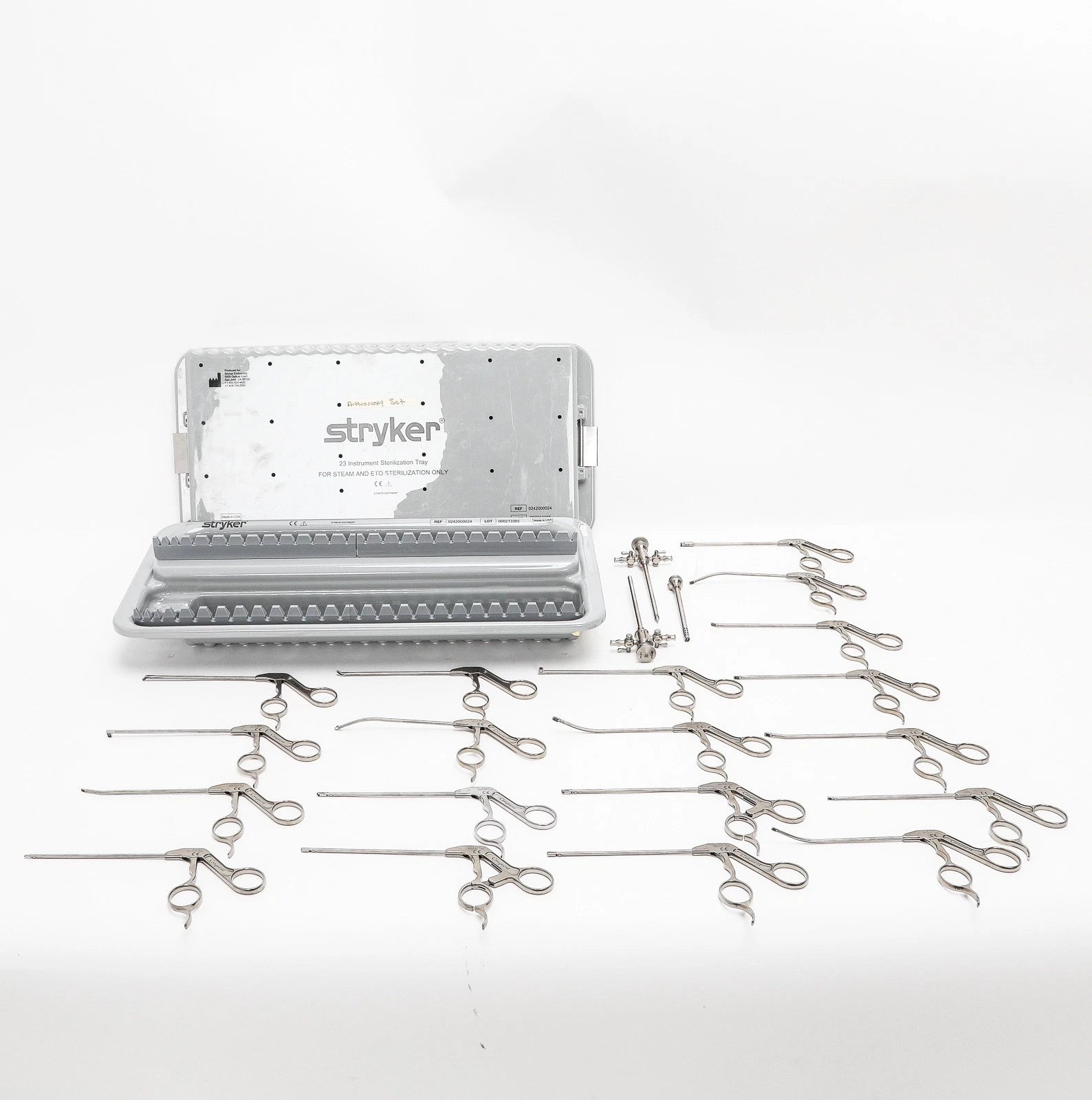 Stryker 343-331-410 Conquest Arthroscopy Instrument Set