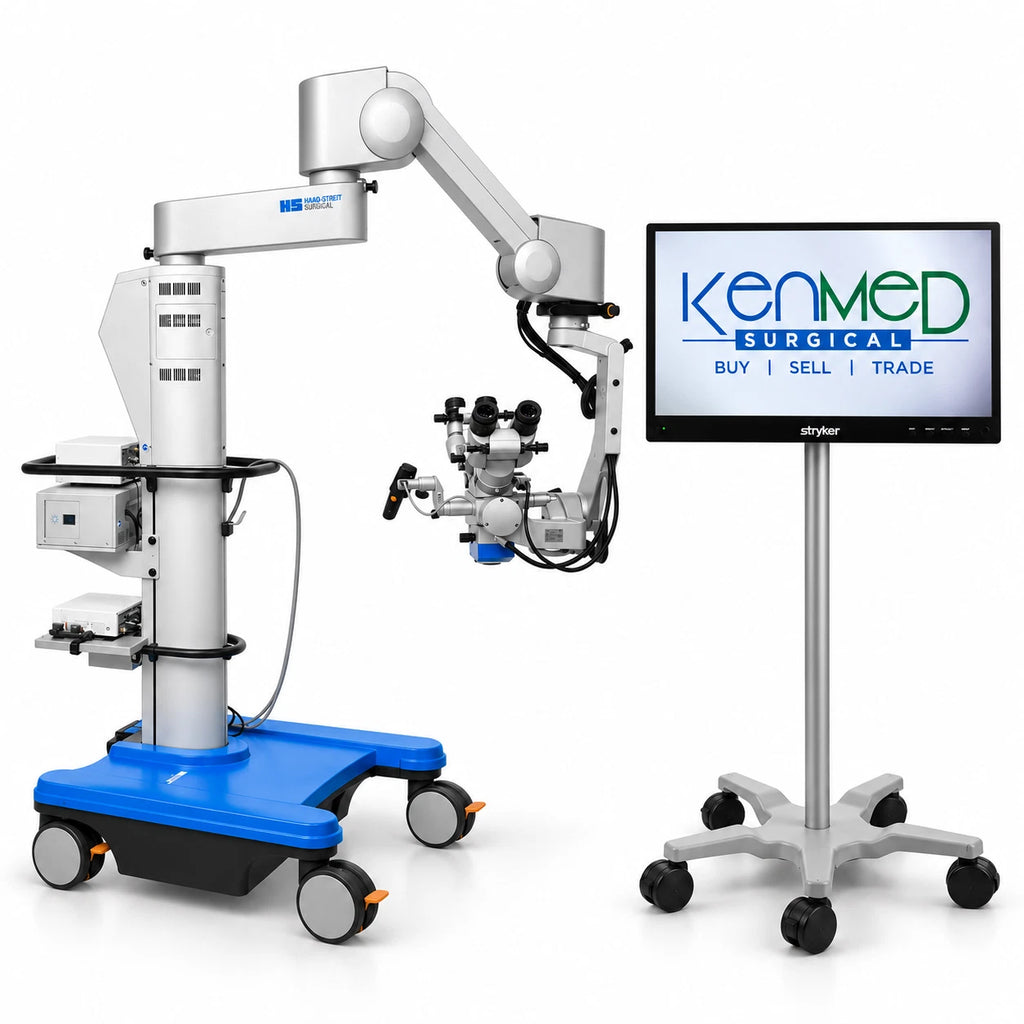 Haag-Streit Surgical HS 3-1000: HS Hi-R 1000 on FS 3-43 Stand Microscope