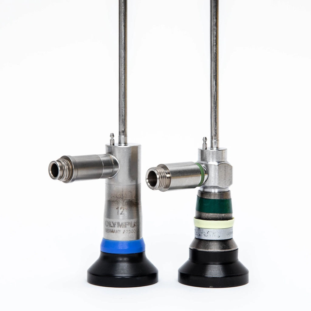Olympus 4.0 mm 12º & 70º Autoclavable Cystoscopes w/Accessories Set. A ...