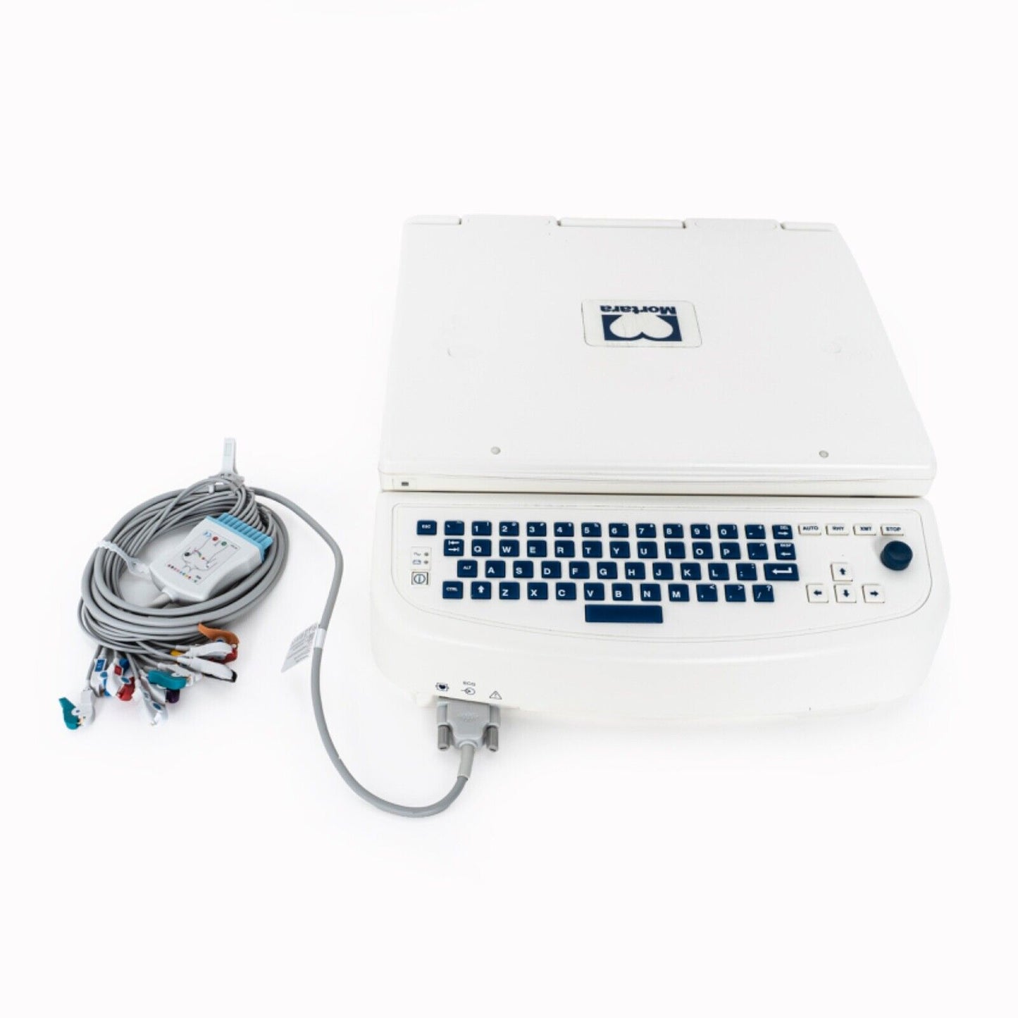 Mortara Eli 350 12-Lead EKG Electrocardiograph Machine w. Leads K10-HP-PO