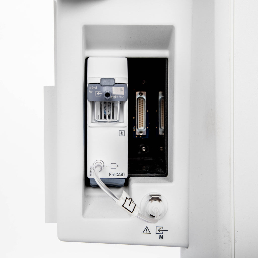 GE Avance CS2 Anesthesia Machine with Philips IntelliVue MX550 Patient Monitor