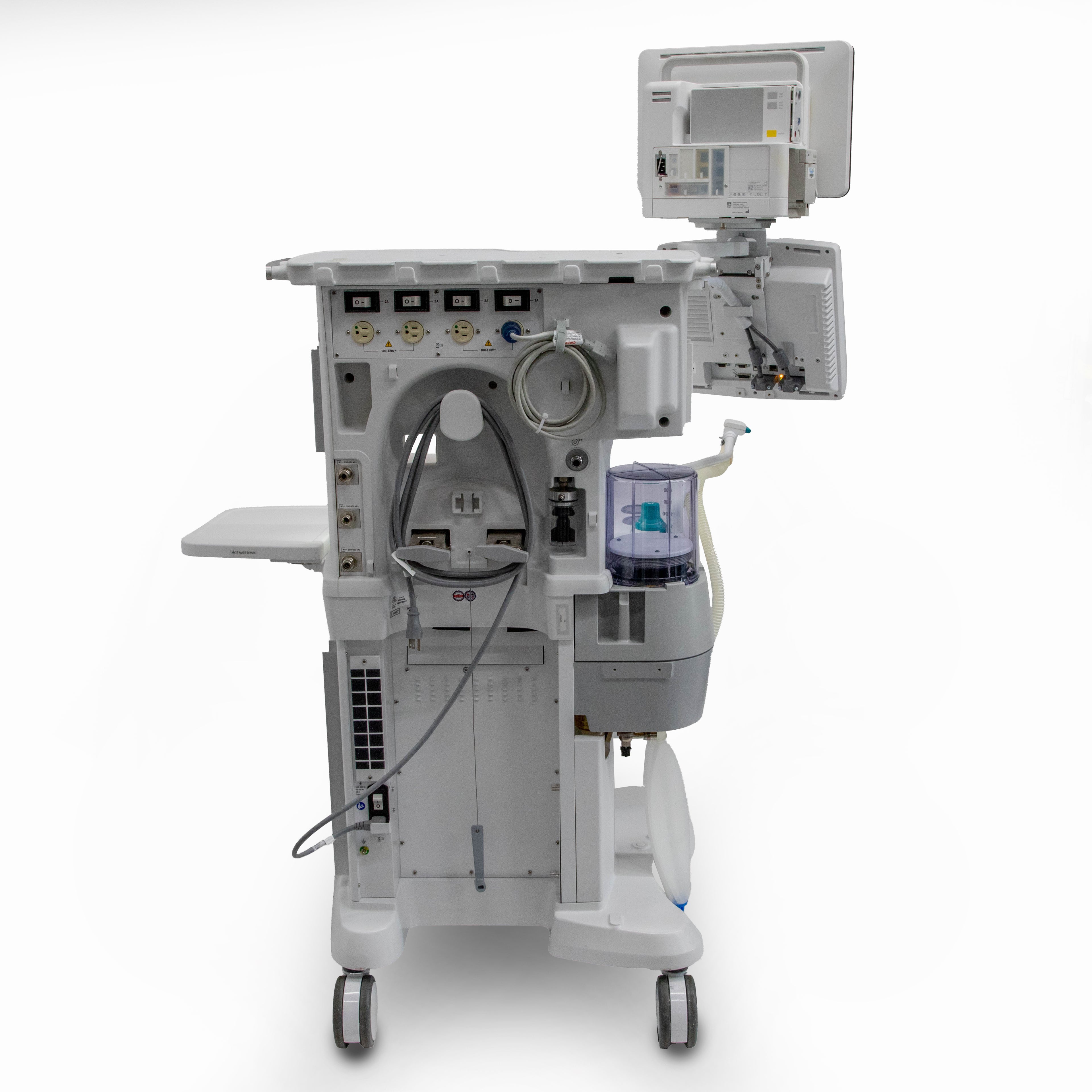 GE Avance CS2 Anesthesia Machine with Philips IntelliVue MX550 Patient Monitor
