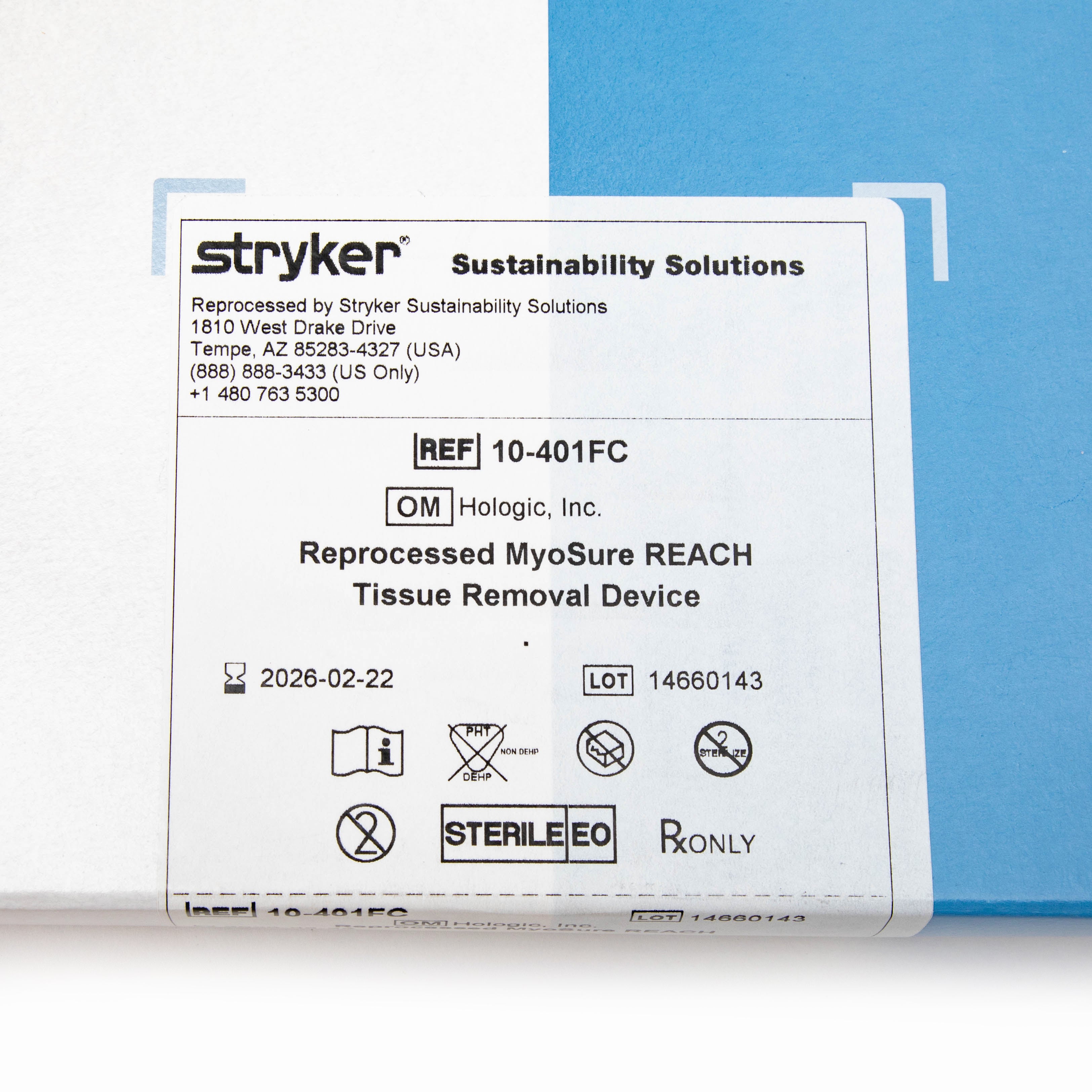 Stryker MyoSure REACH Tissue Removal Device 10-401FC
