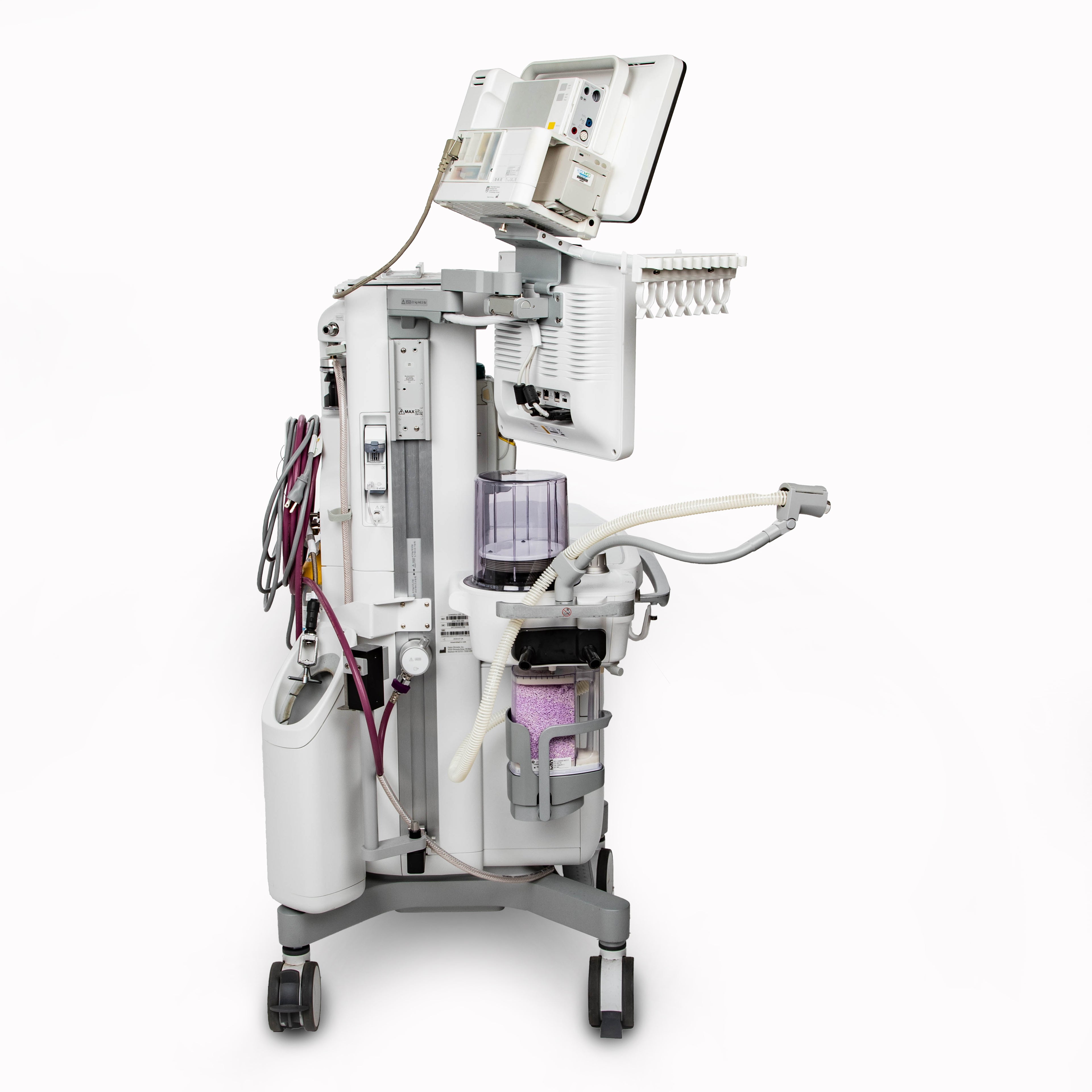 GE Carestation 650 Anesthesia Machine; E-sCAiO Gas Module, Philips IntelliVue MX550