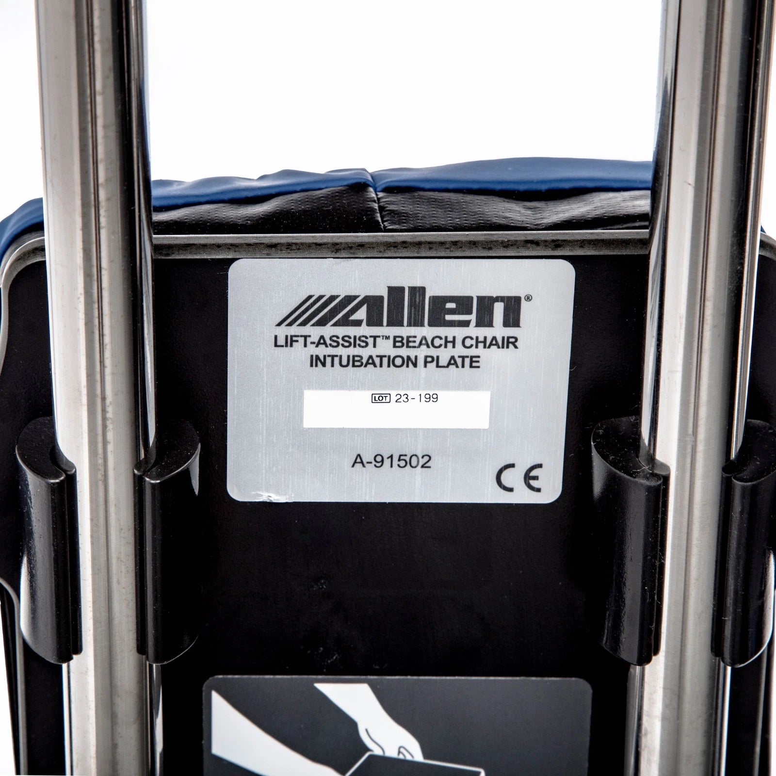 Allen Medical Hillrom A-91502 Lift-Assist Beach Chair Intubation Plate System