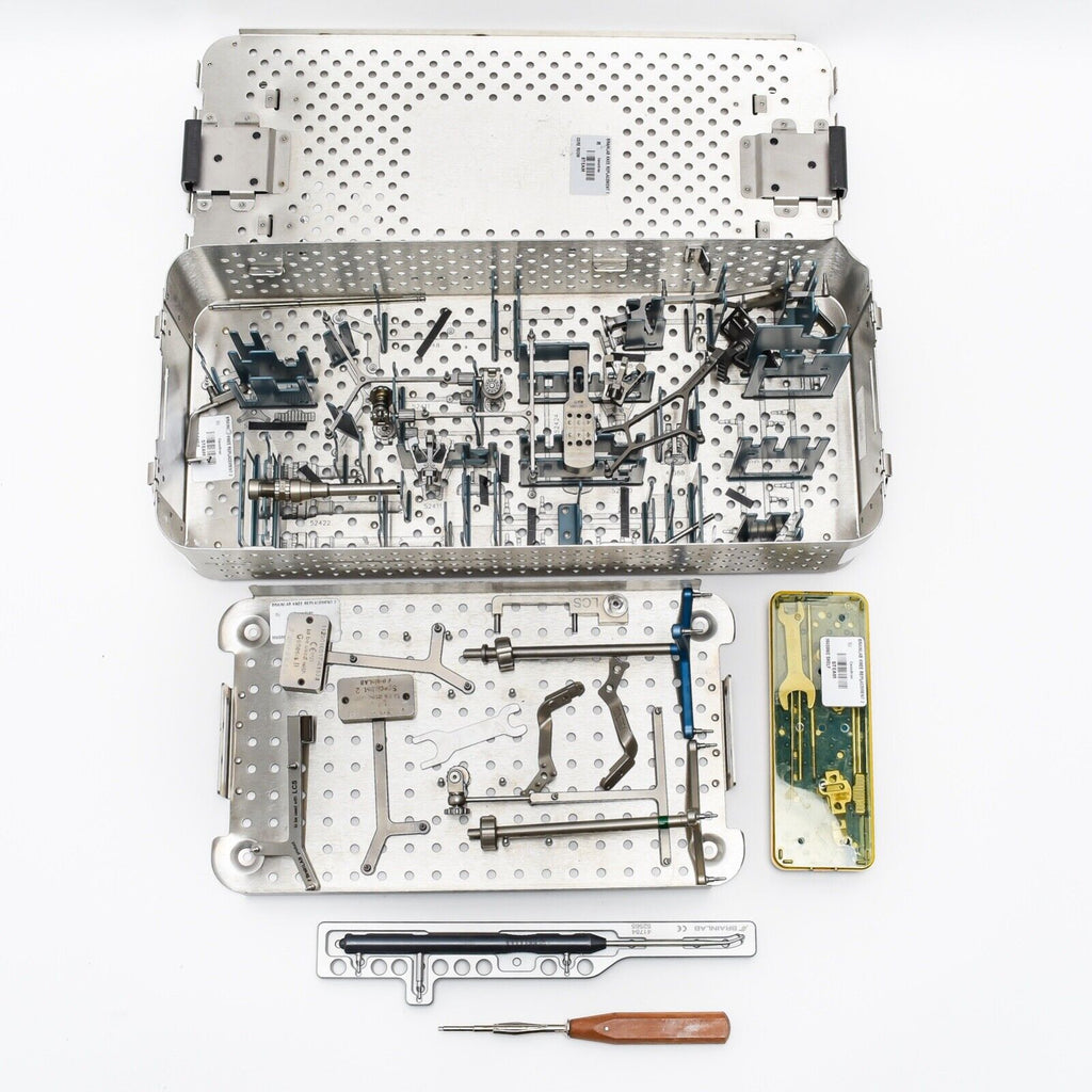 Brainlab Knee Replacement Tray 41841B 53120-01 53120-02 41838 52410A 41735 41730