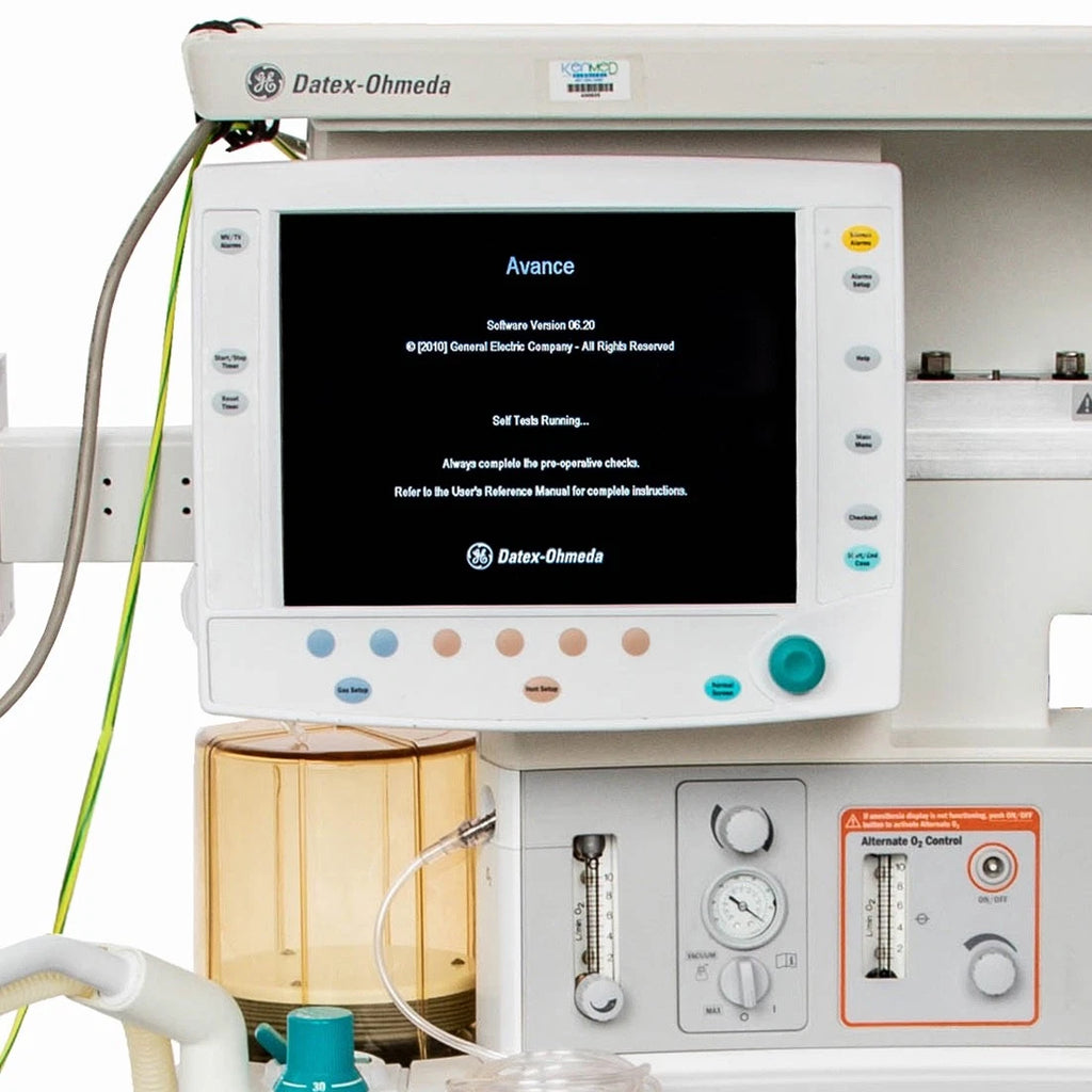 GE S/5 Avance Anesthesia Machine w/ Philips MP70 Patient Monitor
