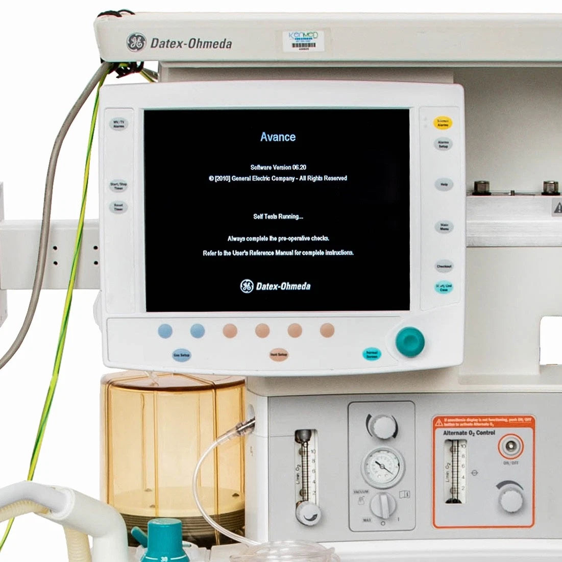 GE S/5 Avance Anesthesia Machine w/ Philips MP70 Patient Monitor