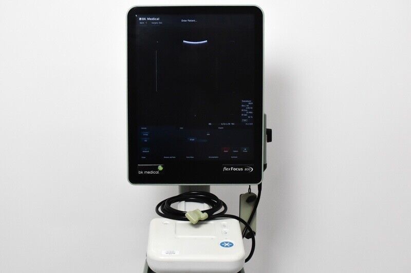 BK Medical Flex Focus 800 Ultrasound; Transducer 8816 8826 8824, Robot Capable