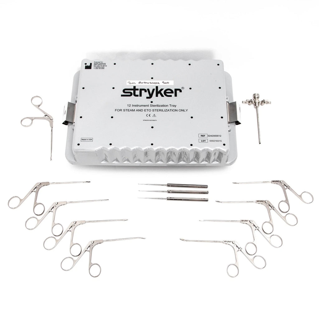 Stryker Champion Small Joint Arthroscopy Instrument Set