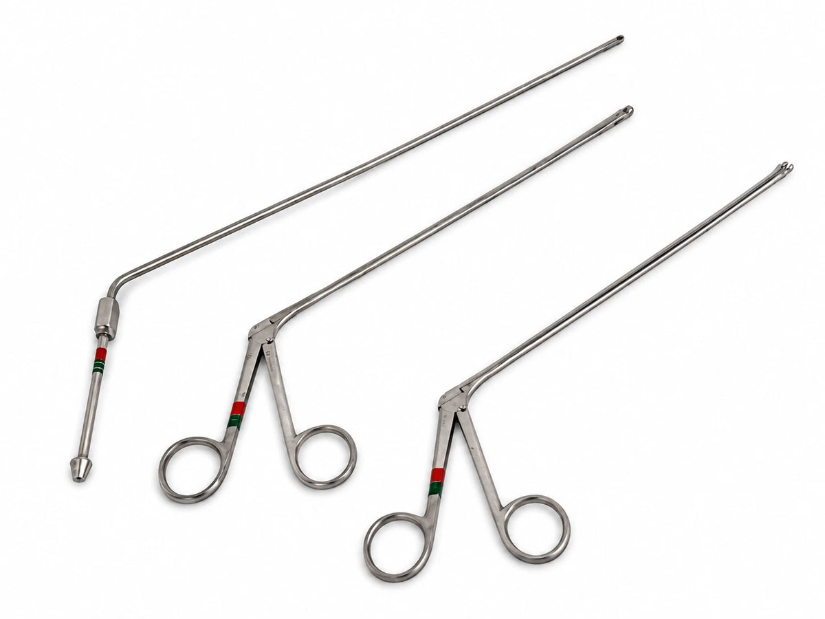 Pilling 50-5102 ENT Laryngoscopy Surgical Instrument Set