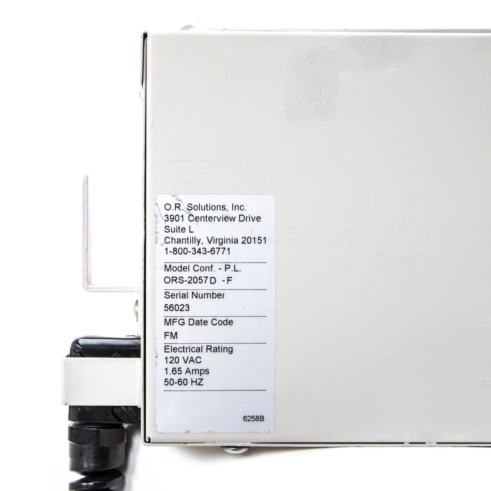 O.R. Solutions Solution Warmer, 19.5" x 5" x 4”, ORS 2057D - F