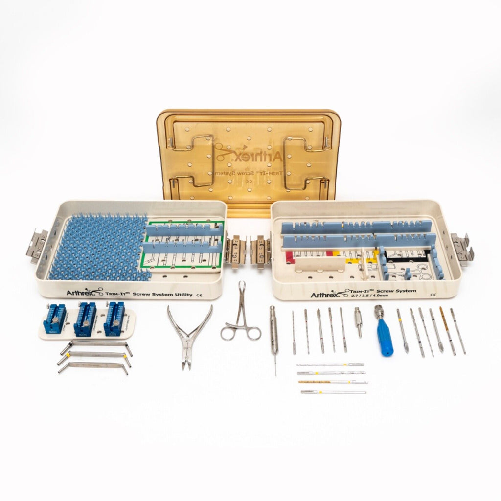 Arthrex Trim-It Surgical Screw System Instrumentation Set w/ Case Orthopedic