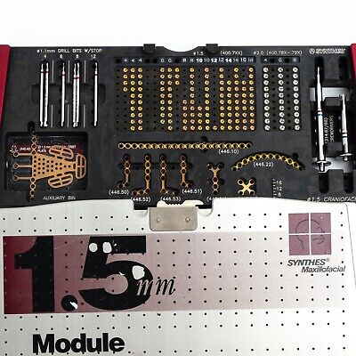 Synthes Craniofacial Mandible Trauma Modular Fixation System