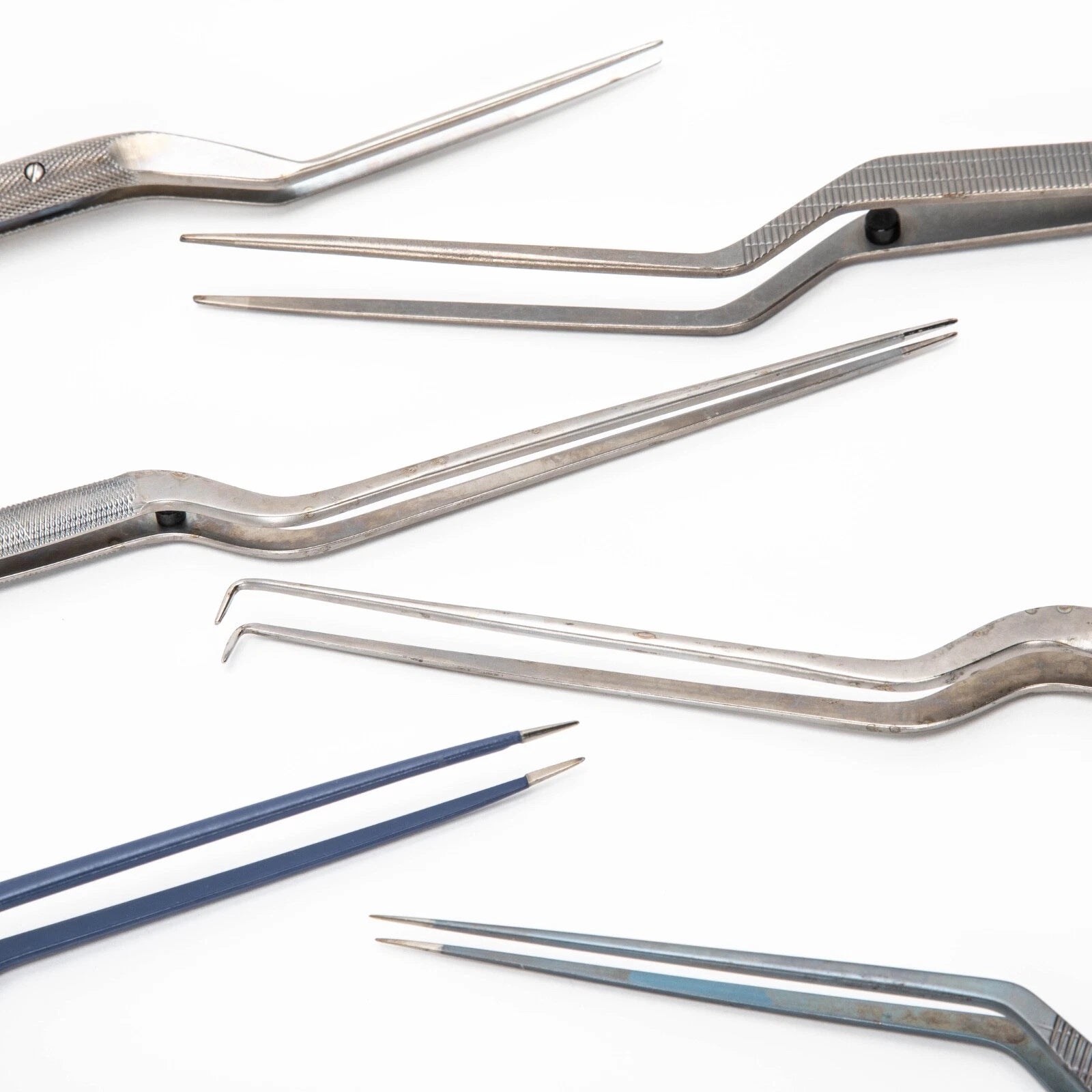 V. Mueller 6 Piece Bayonet Bipolar Forcep Set