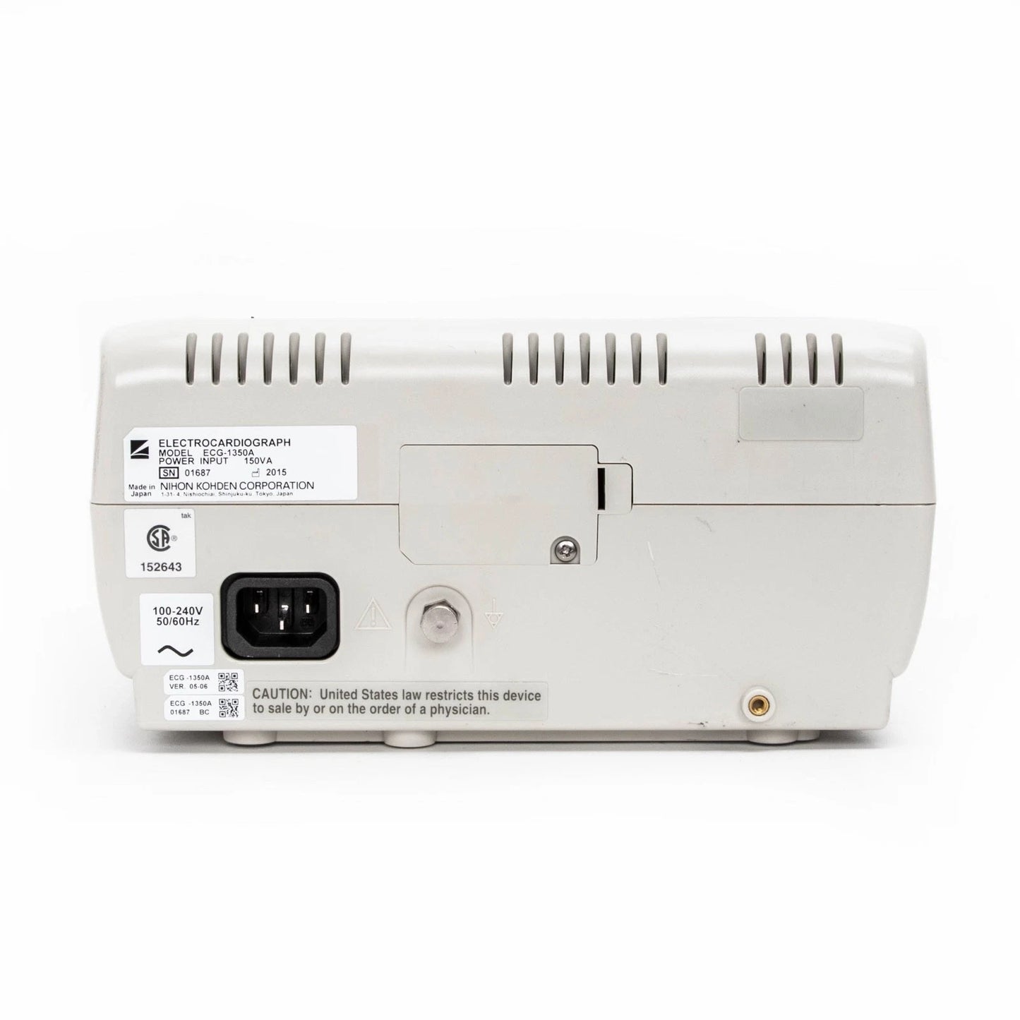 Nihon Kohden ECG-1350A CardioFax M Electrocardiograph