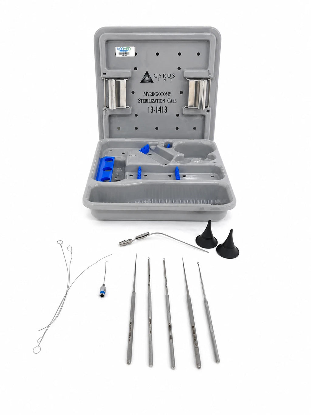 Gyrus 7013-0629 ENT Myringotomy Surgical Instrument Set