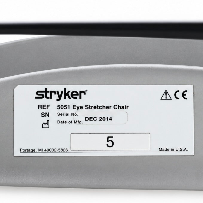 Stryker 5051 Eye Surgery Stretcher