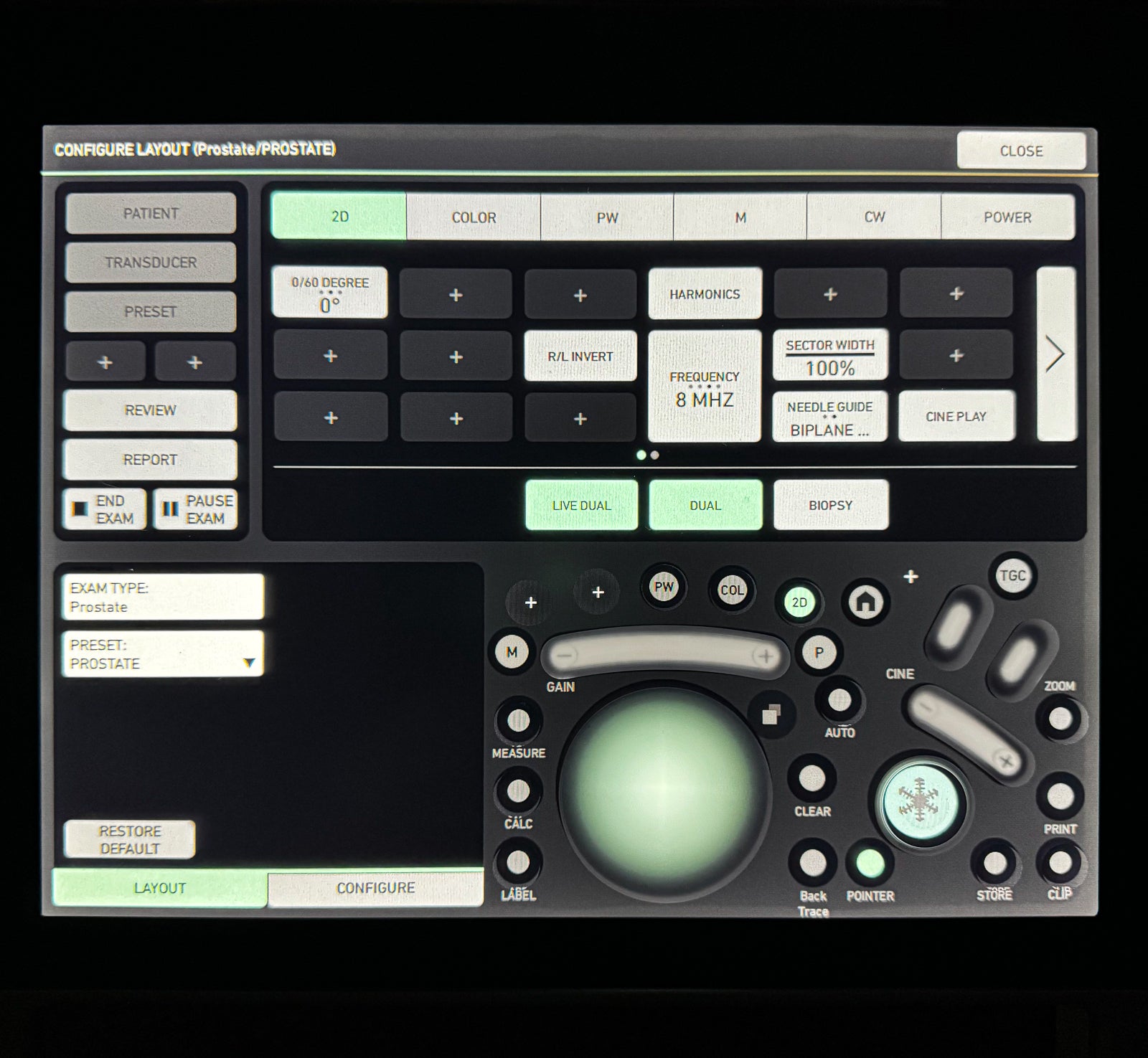 BK Medical BKSpecto Urology Ultrasound System - E11C3b Biplane Prostate Probe