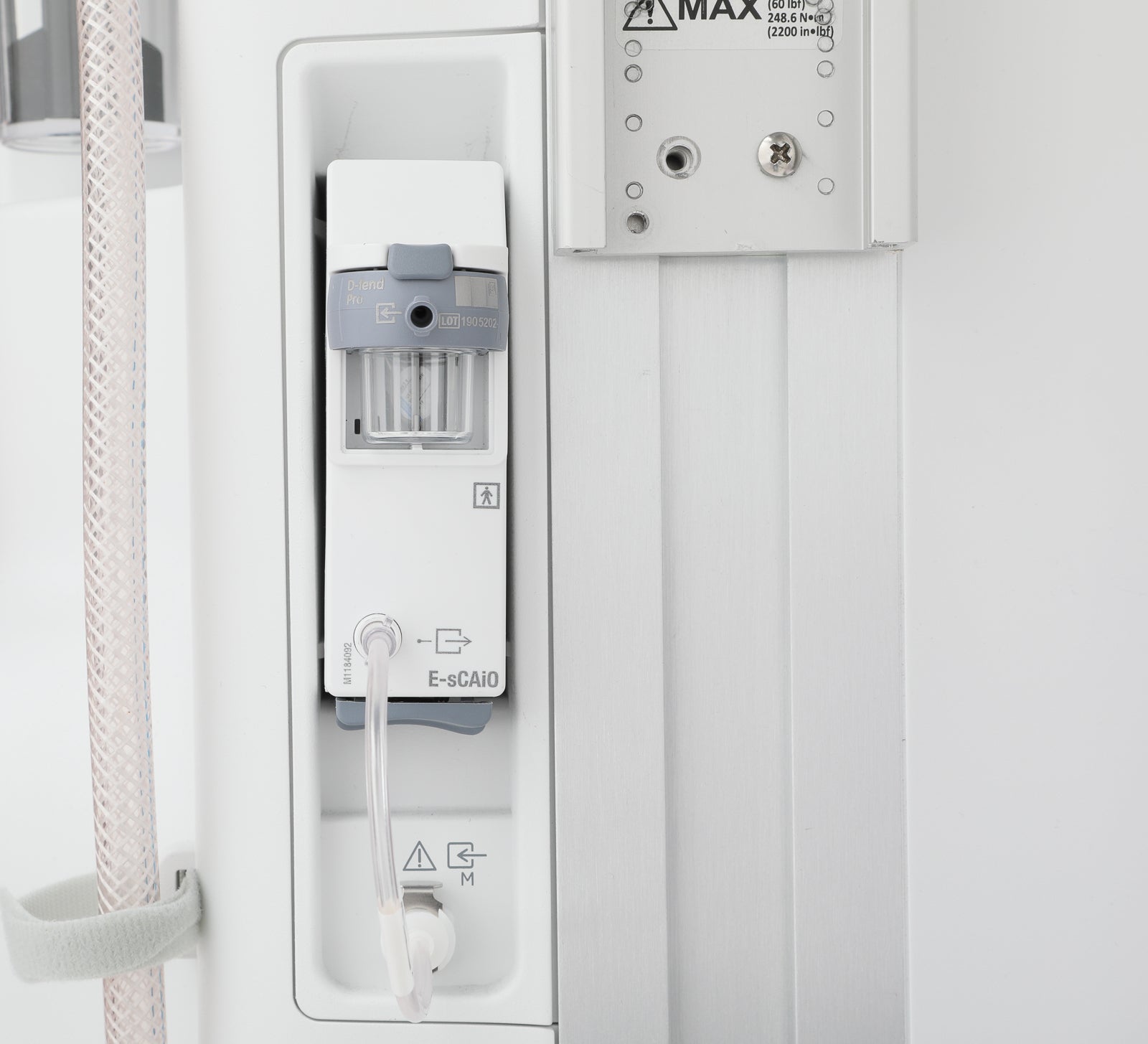 GE Carestation 650 Anesthesia Machine; E-sCAiO Gas Module, Philips IntelliVue MX550