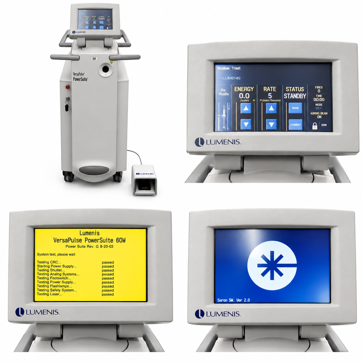Lumenis VersaPulse PowerSuite 60W Surgical Laser System