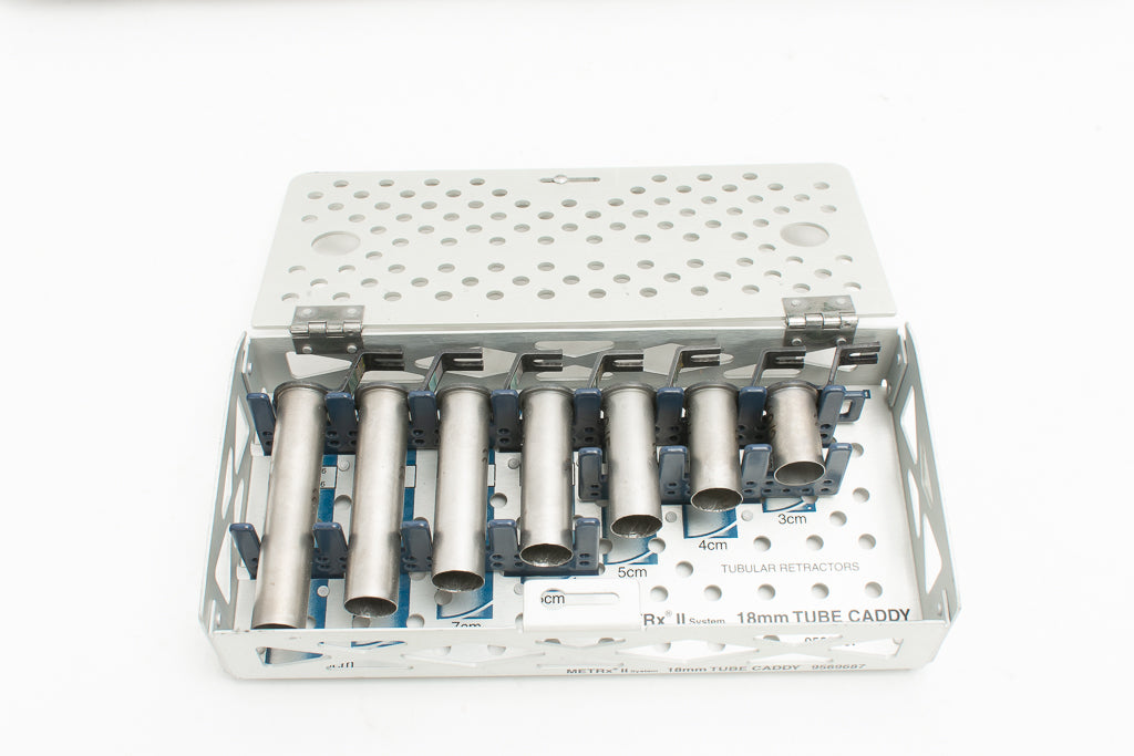 Medtronic METRx II Microdiscectomy Tubular Retractor and Instrument Set w/ Flex Arm