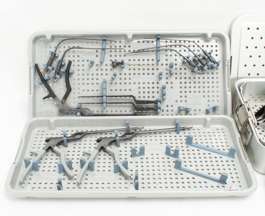 Medtronic METRx II Microdiscectomy Tubular Retractor and Instrument Set w/ Flex Arm