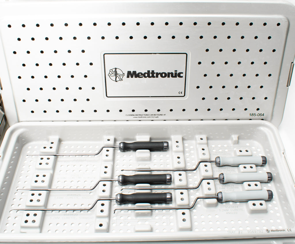 Medtronic METRx II Microdiscectomy Tubular Retractor and Instrument Set w/ Flex Arm