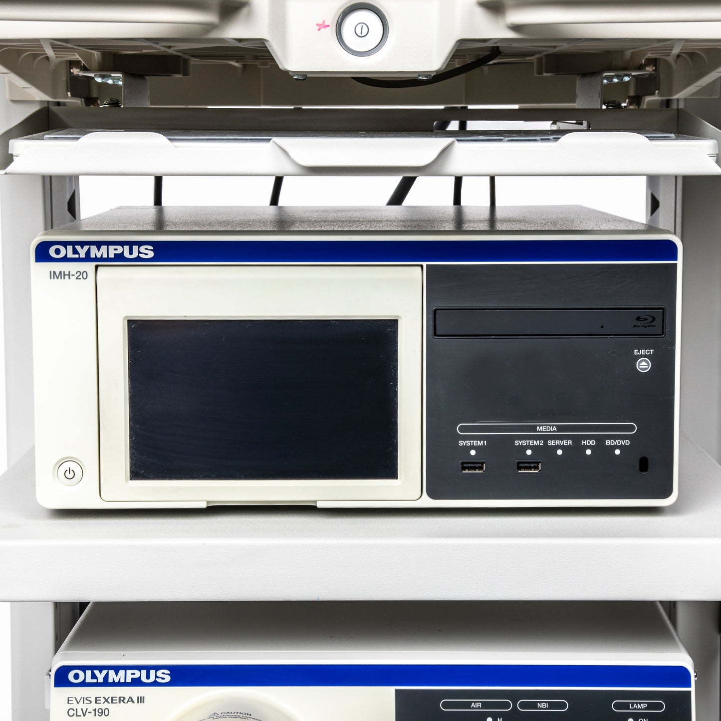 Olympus CV-190 / CLV-190 EVIS EXERA III Advanced Endoscopy Tower