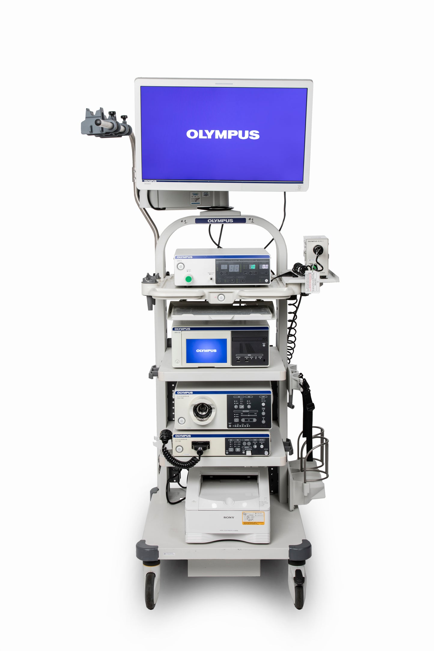 Olympus CV-190 / CLV-190 EVIS EXERA III Advanced Endoscopy Tower