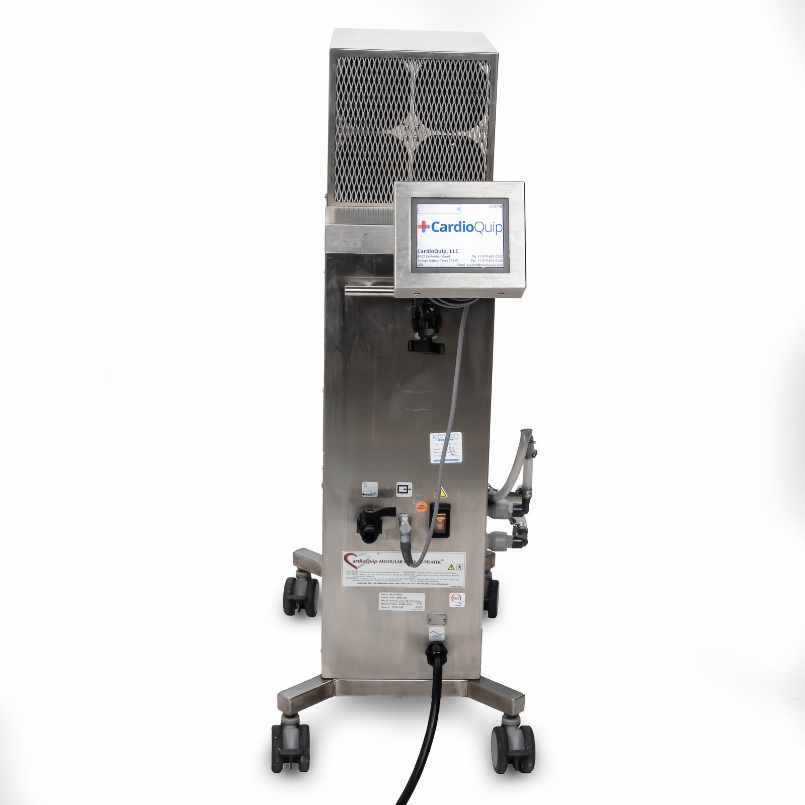 CardioQuip MCH-1000(i) Modular Cooler-Heater; Refrigerator Module DOM: 2018