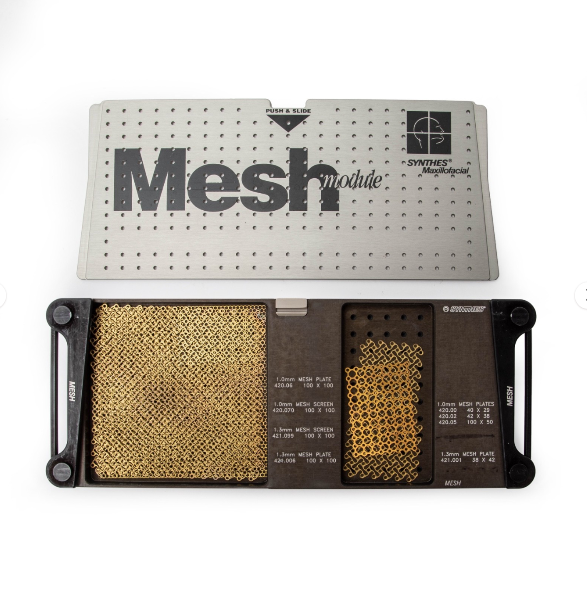 Synthes Maxillofacial Mesh Module, Plates and Mesh Screen