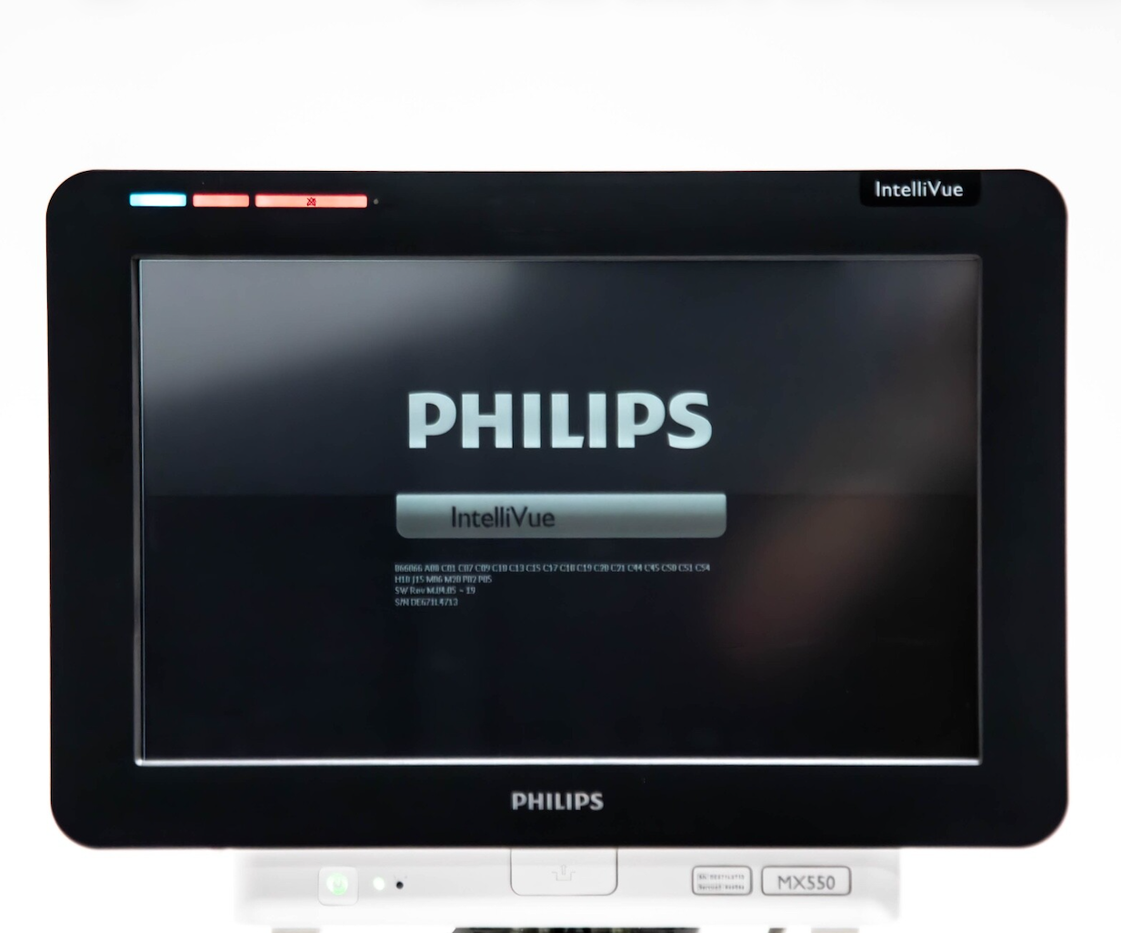 GE Carestation 650 Anesthesia Machine; E-sCAiO Gas Module, Philips IntelliVue MX550