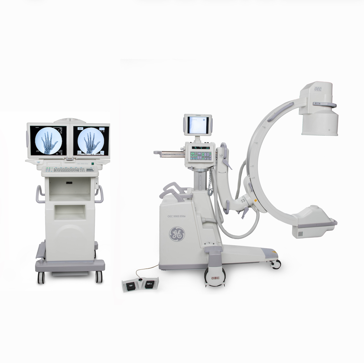 GE OEC 9900 Elite C-Arm Super C 12"