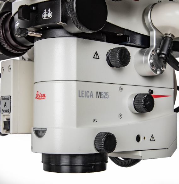 Leica M525 OH4 High-Performance Surgical Microscope System w/ Hitachi HV-D37A 3CCD Camera & Recorder