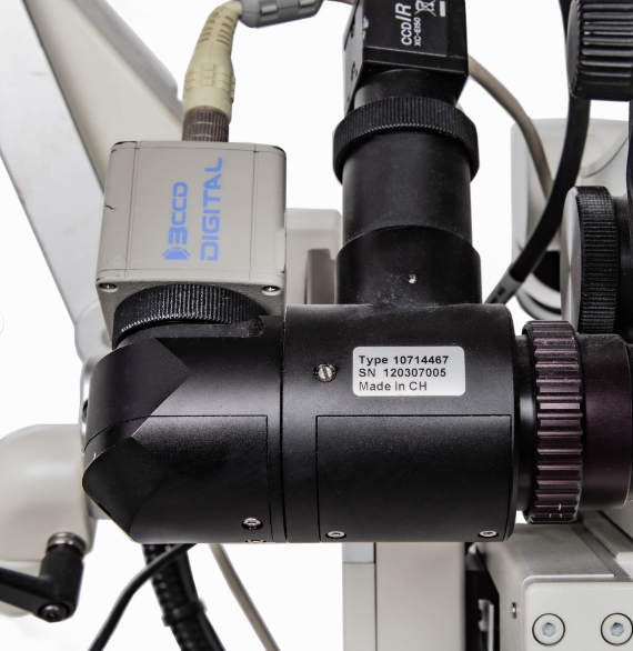 Leica M525 OH4 High-Performance Surgical Microscope System w/ Hitachi HV-D37A 3CCD Camera & Recorder