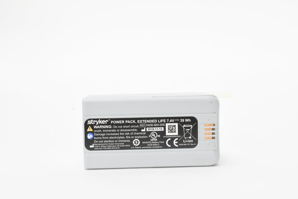 Stryker T7 Surgical Helmet; Battery; T7 Power Cord 0416-600-500 0416-600-000