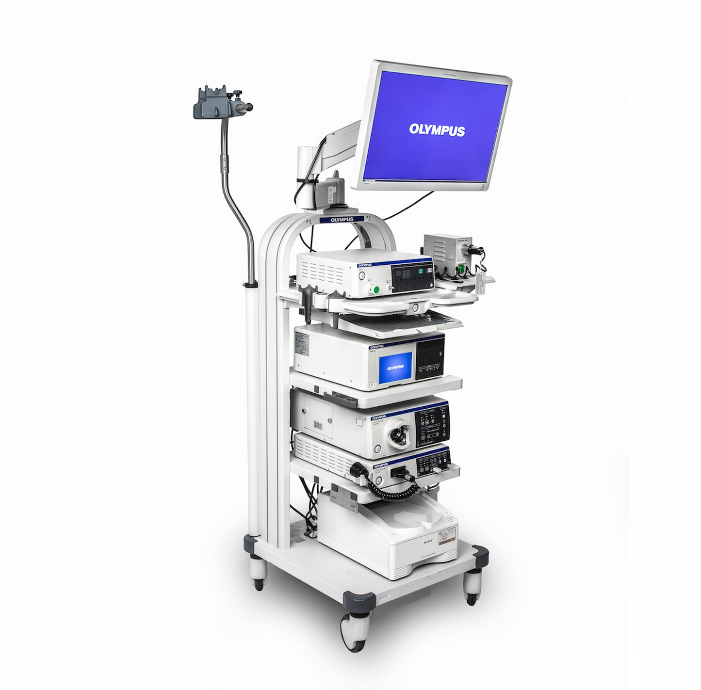 Olympus CV-190 / CLV-190 EVIS EXERA III Advanced Endoscopy Tower