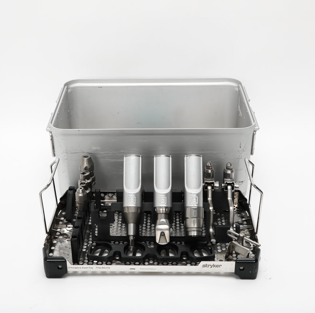 Stryker System 8 Large Bone Battery Powered Drill Set