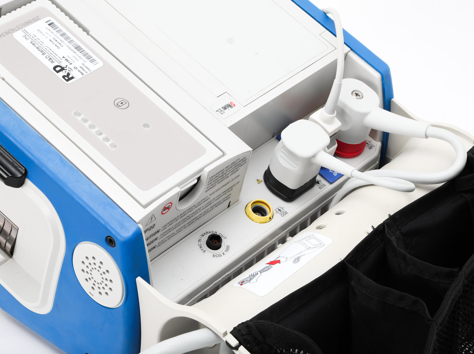 ZOLL R Series Defibrillator w/ OneStep CPR Electrode, Masimo SpO2 Sensor, SurePower Battery