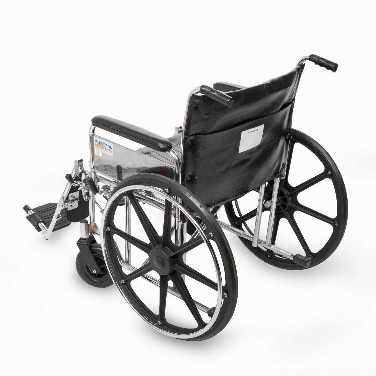 McKESSON SunMark Performance 24” Seat Manual 450 LBS Max Weight Wheelchair