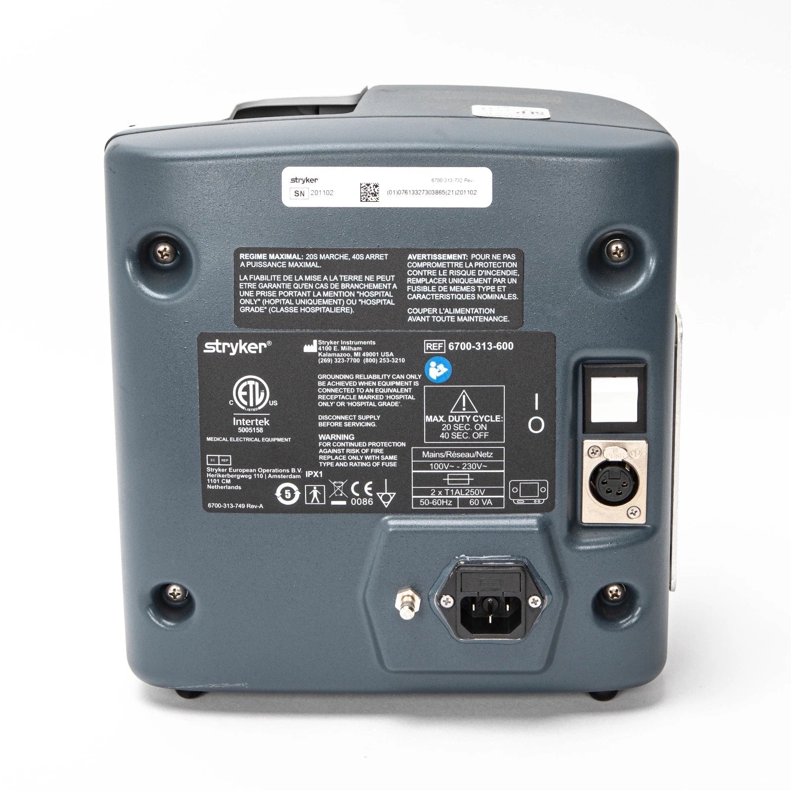 Stryker 6700-313-600 Spetzler-Malis Bipolar Irrigator