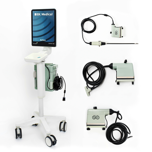 BK Medical Flex Focus 800 Ultrasound Scanner 1202 8826 8666-RF 8816