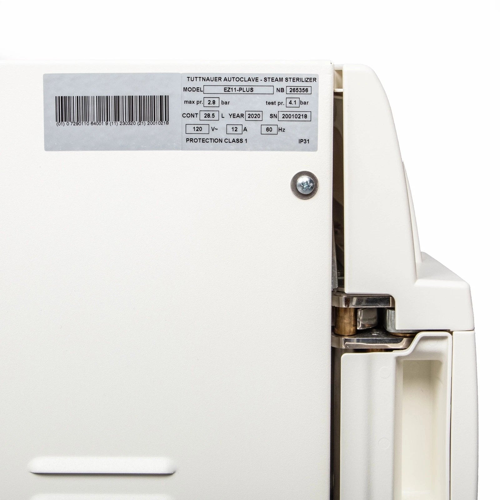 Tuttnauer Large Capacity Fully Automatic Autoclave EZ11-PLUS - NEW