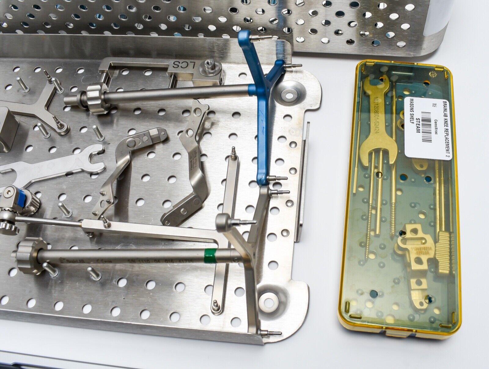 Brainlab Knee Replacement Tray 41841B 53120-01 53120-02 41838