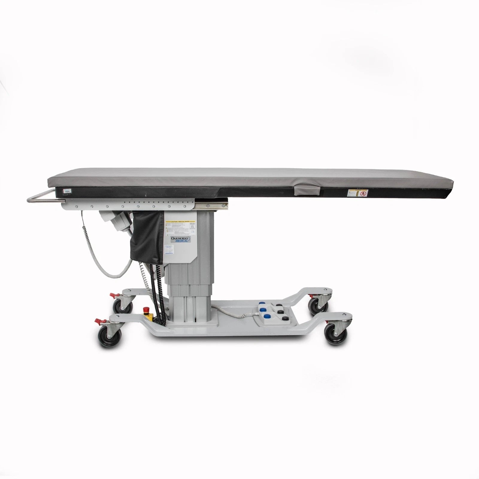 Oakworks Medical CFPMB301 Rectangular Top Imaging Table; Hand & Foot Switch