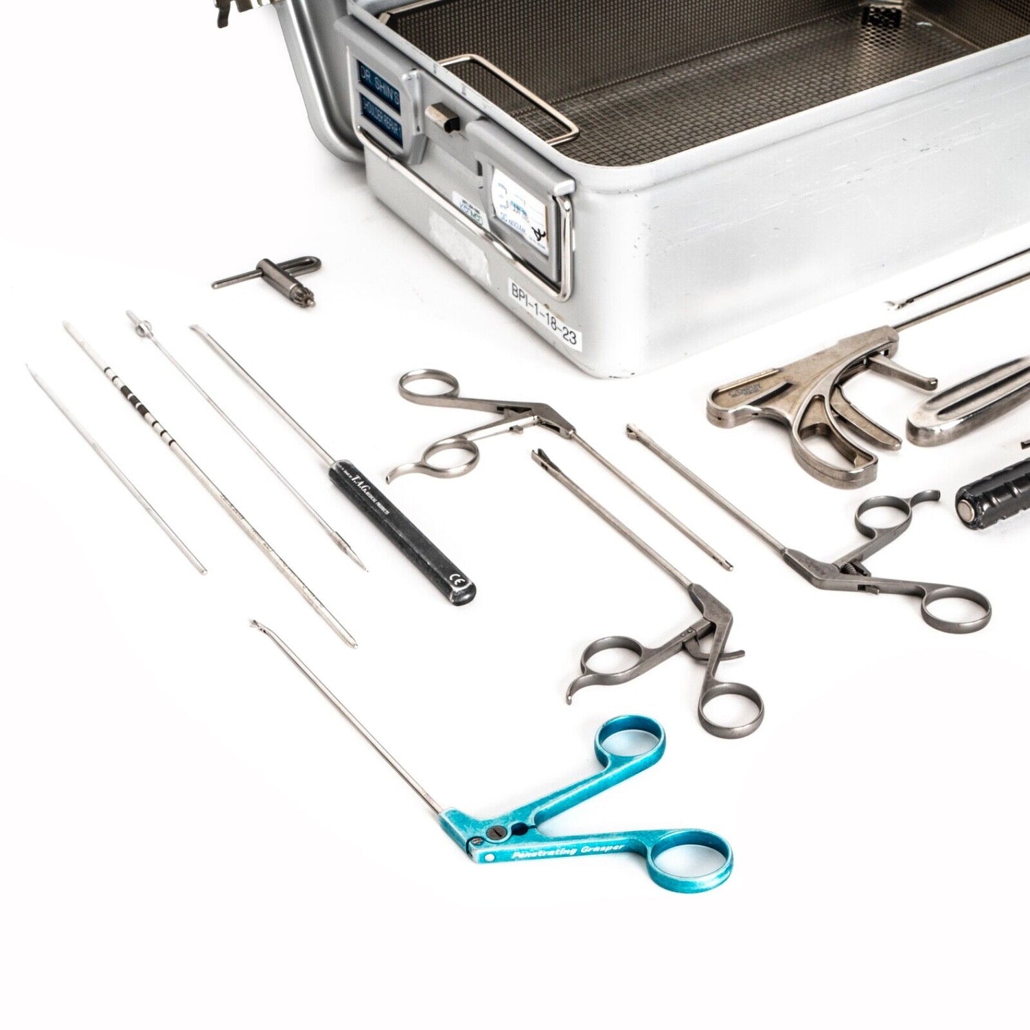 DePuy Mitek Shoulder Repair Arthroscopy Instrument Set 214140 214600 2