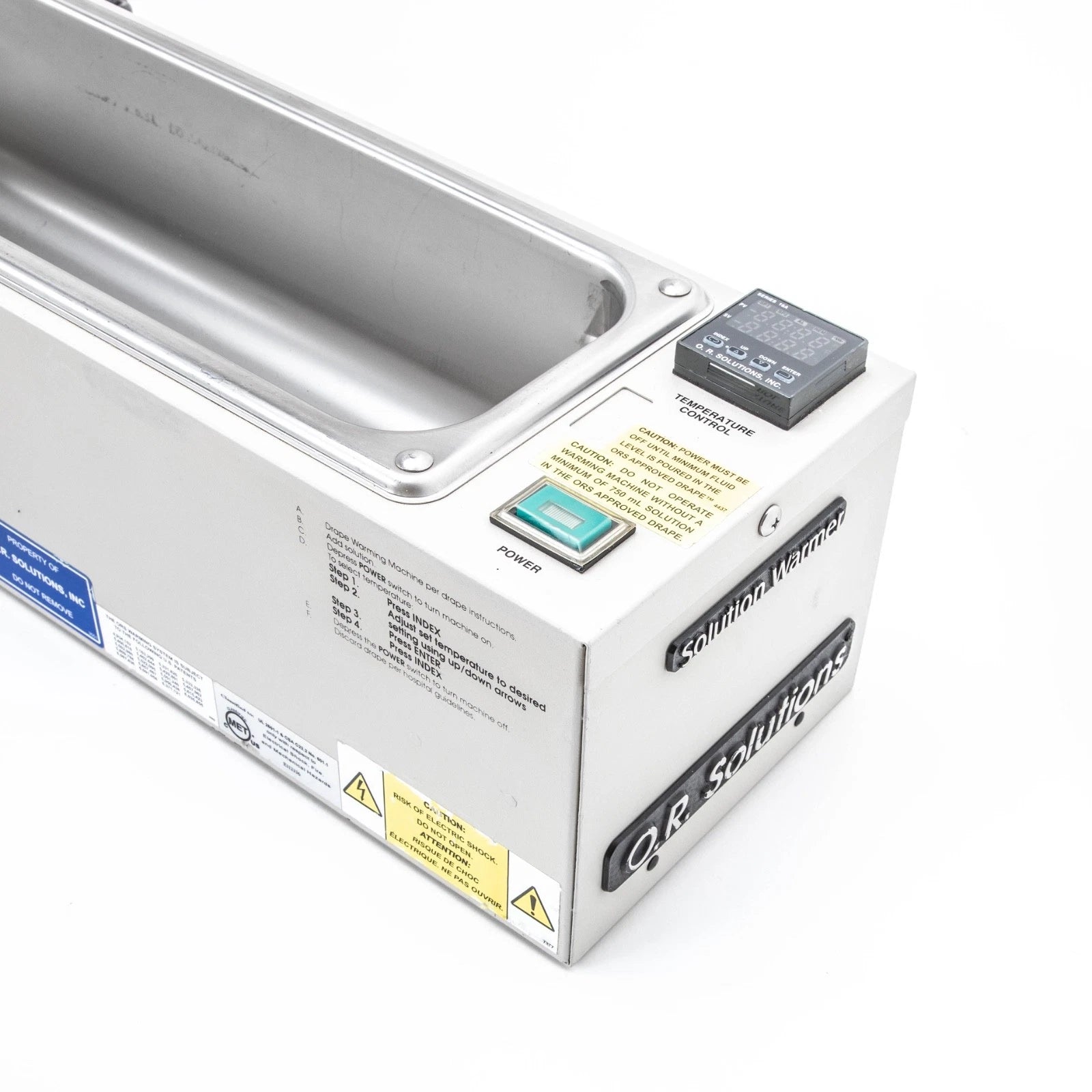 O.R. Solutions Solution Warmer, 19.5" x 5" x 4”, ORS 2057D - F