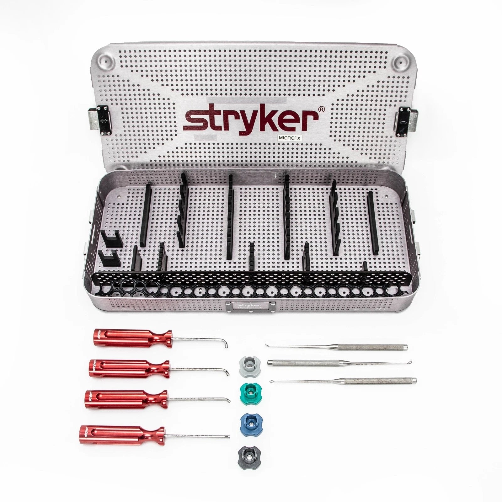 Stryker 234-200-000 Iconix MicroFX OCD Drill Guide & Curette Set